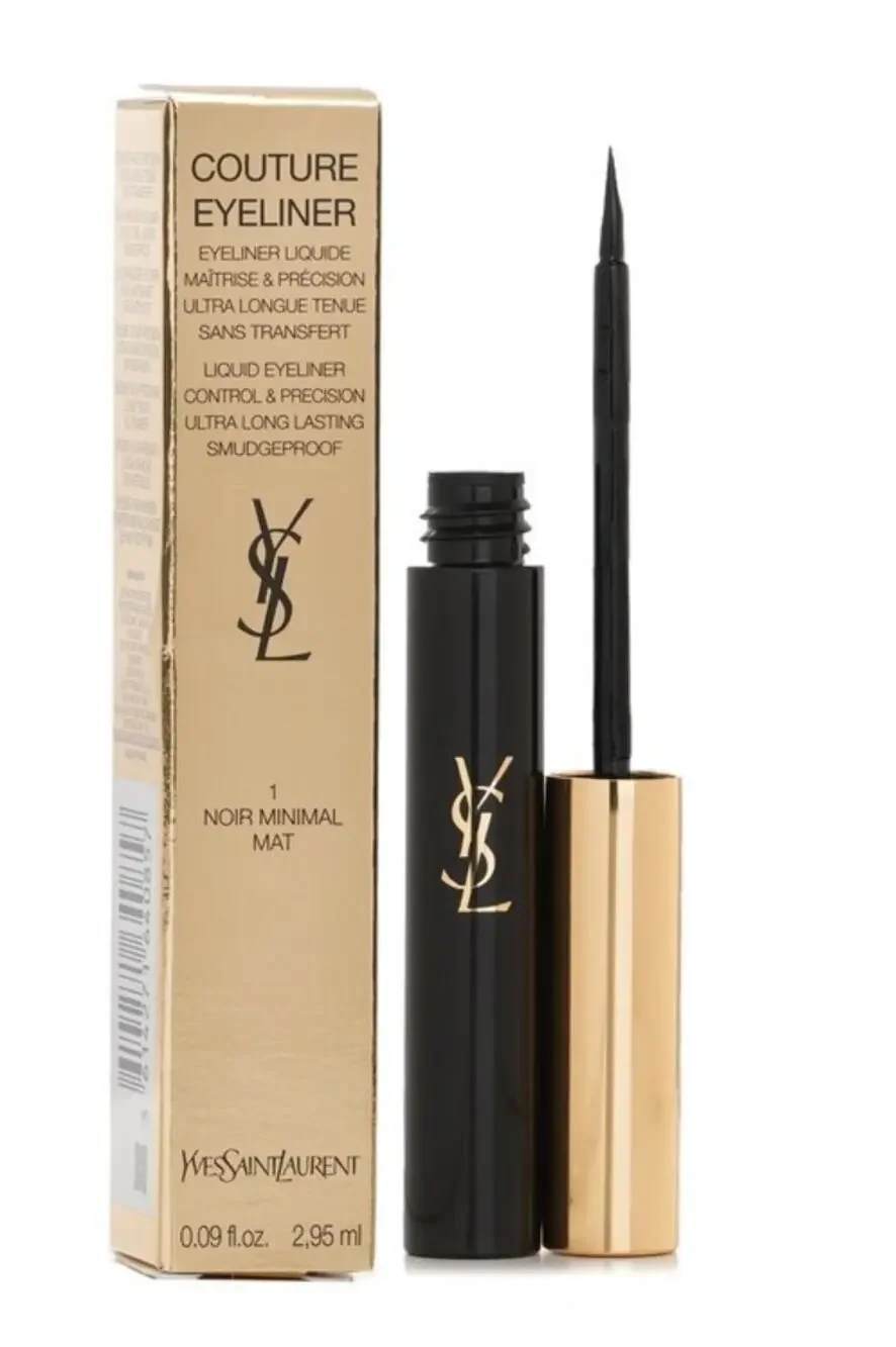 Yves Saint Laurent Couture Liquid Eyeliner #1 Black Noir 2.95ml/0.09oz NEW